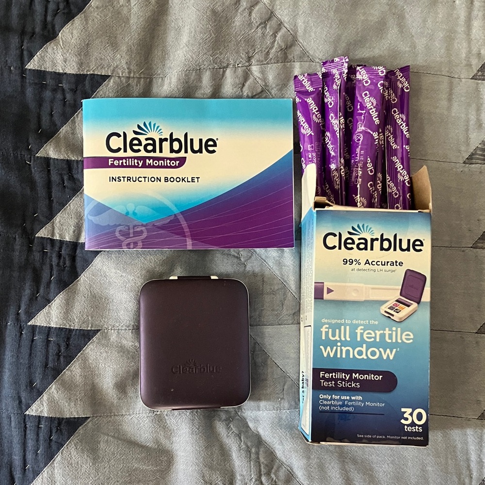 Clearblue Fertility Monitor Test Sticks